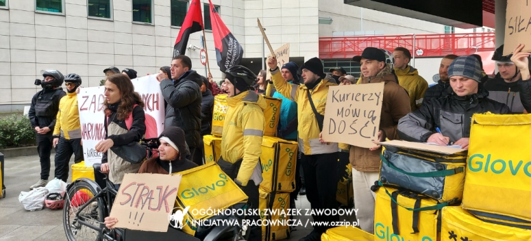 Kurierzy m&oacute;wią dość! Strajk w Poznaniu