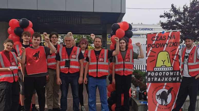 Strajk u największego producenta opakowań metalowych w Polsce. Załoga CANPACK FIP w Brzesku walczy o godną wypłatę